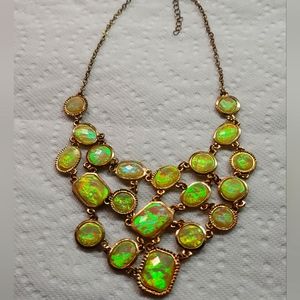 Yellow Stone Necklace